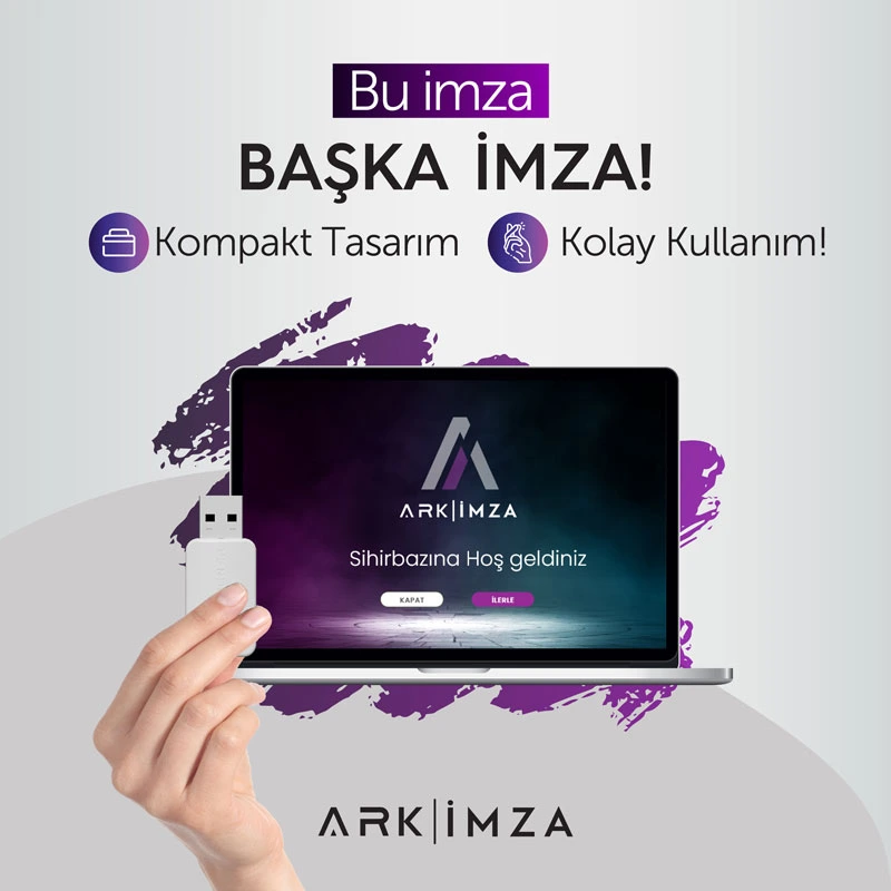 Kompakt Tasarım ve Kolay Kullanım E-İmza